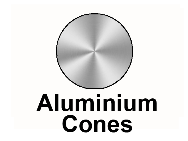 Aluminium Cones for Pure Piston Action